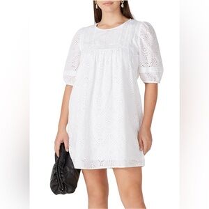 Sanctuary‎ Revolve Love Story Heirloom White Eyelet Dress SZ 6